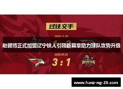 赵健博正式加盟辽宁铁人引领新篇章助力球队攻势升级